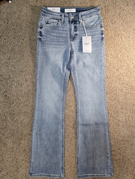 VERVET BY FLYING MONKEY Denim - NWT Vervet by Flying Monkey "Miranda" Mid Rise Bootcut Jeans - Size 25/2